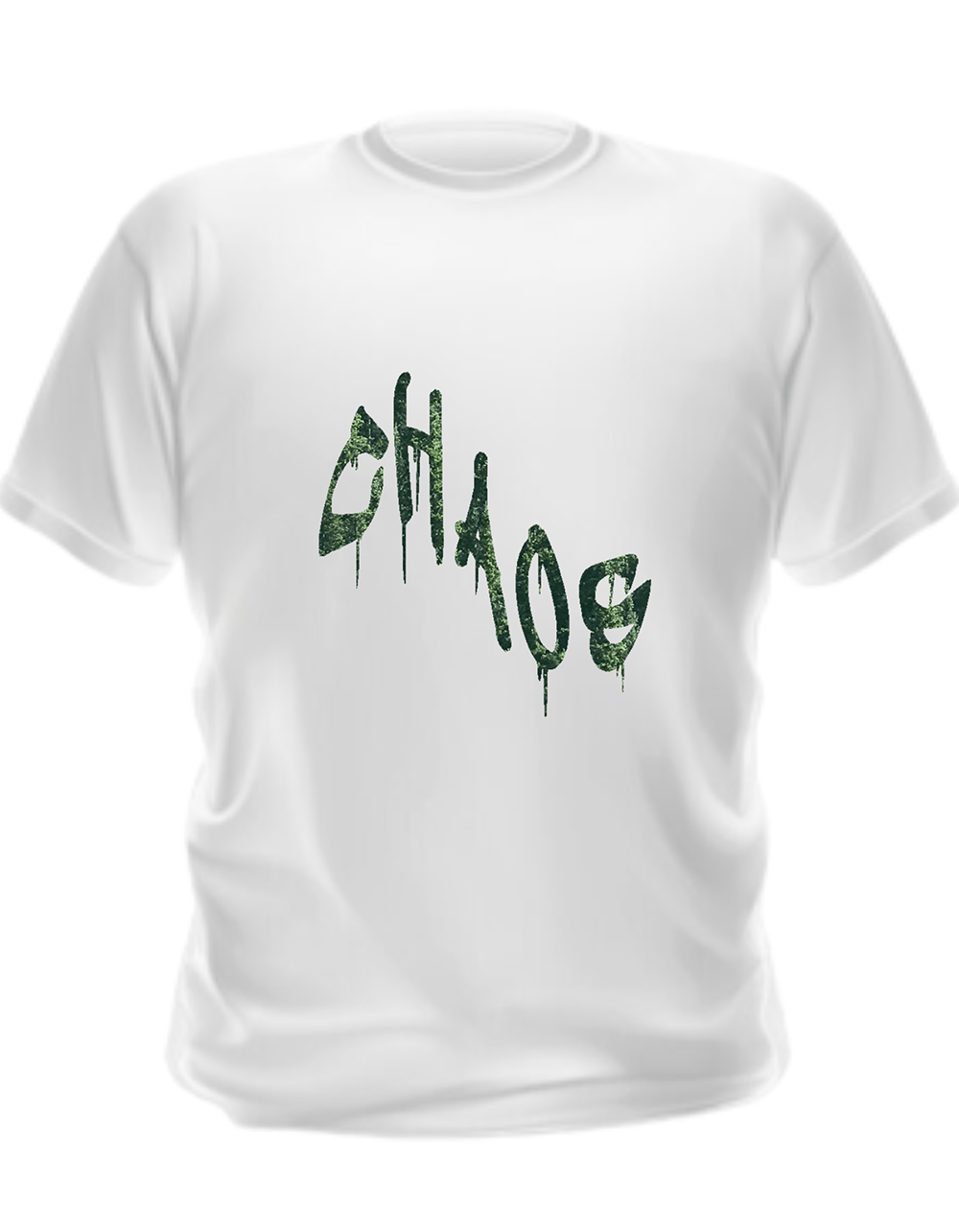 chaos copy Chaos White T Shirt
