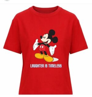 red kids mickey mouse t shirt