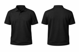 Black Polo T Shirt 1